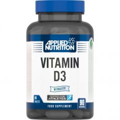 Applied Nutrition Vitamin D3 3000 IU, 90 tabl