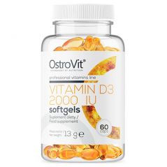 Ostrovit Vitamin D3 2000 Professional, 60 kapsula