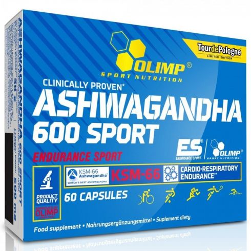 Olimp Ashwagandha 600 Sport, 60 kaps